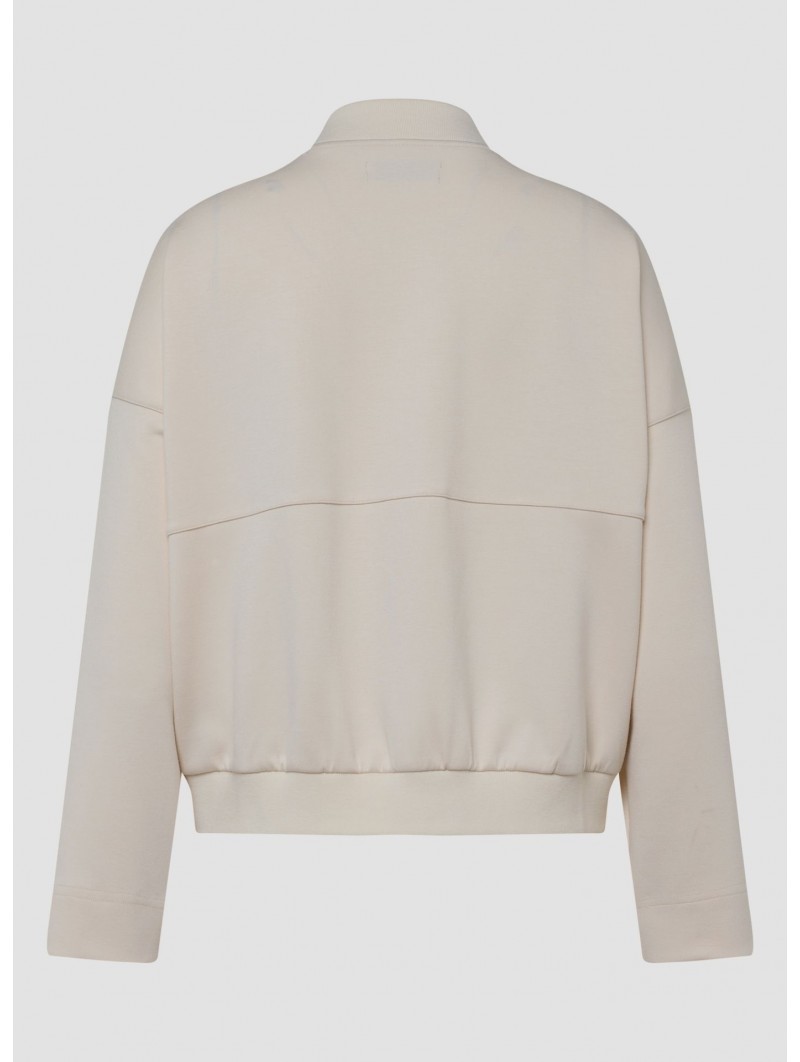 Veste courte avec de grandes poches et une patte de boutonnage dissimulée LCMT Le Comte