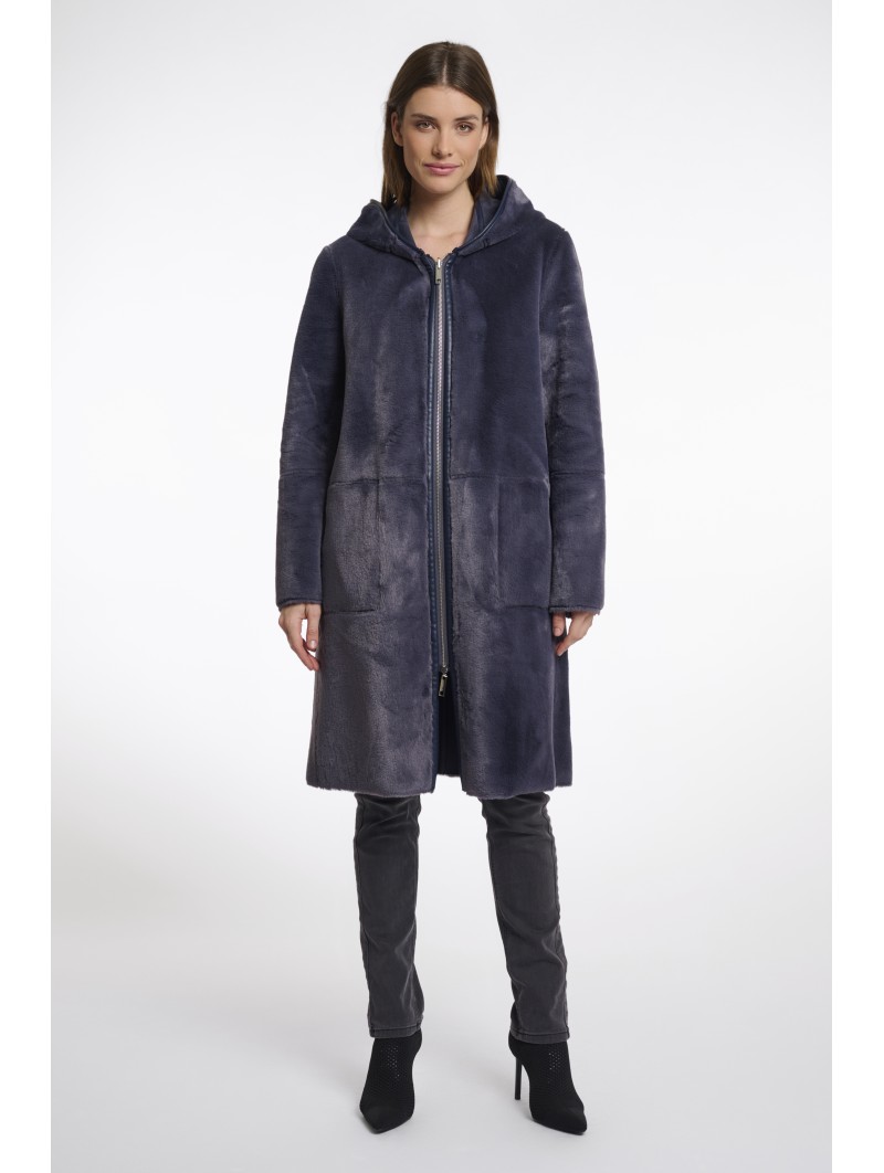 Manteau fausse peau retourné OVA 7002511 Rino&Pelle Rino&Pelle