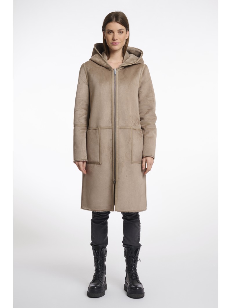 Manteau fausse peau retourné OVA 7002511 Rino&Pelle Rino&Pelle