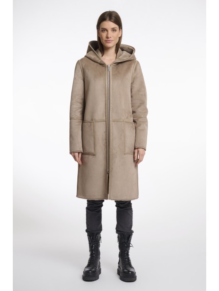 Manteau fausse peau retourné OVA 7002511 Rino&Pelle Rino&Pelle