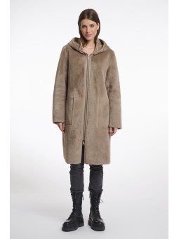 Manteau fausse peau retourné OVA 7002511 Rino&Pelle Rino&Pelle