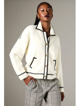 Gilet uni doux B846 K-Desing K-DESIGN