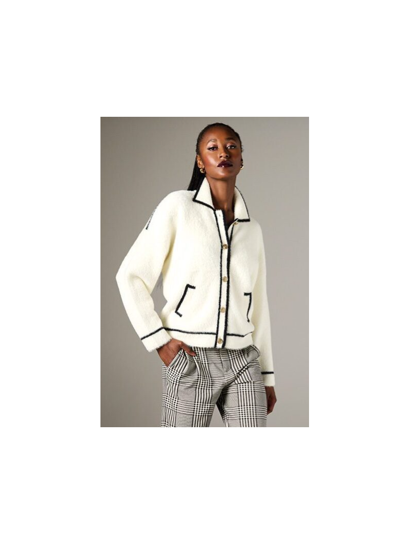 Gilet uni doux B846 K-Desing K-DESIGN