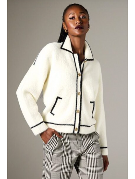 Gilet uni doux B846 K-Desing K-DESIGN