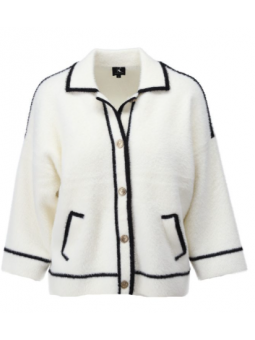 Gilet uni doux B846 K-Desing K-DESIGN