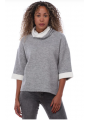 Pull col roulé chic B855 K-Design K-DESIGN