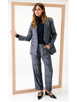 Pantalon carreaux B608 K-design K-DESIGN
