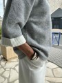 Pull col roulé chic B855 K-Design K-DESIGN