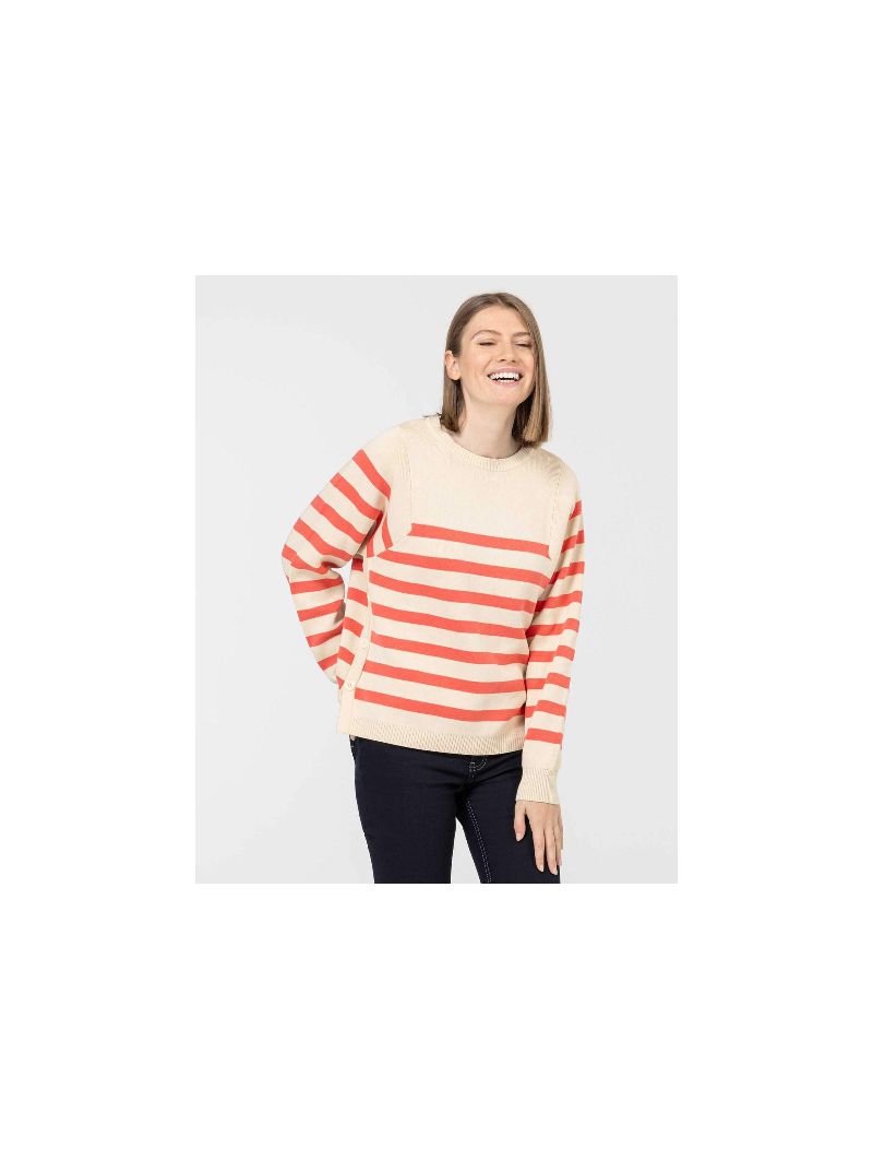 Pull rayé KOULI Elle est ou la mer Elle est où la mer