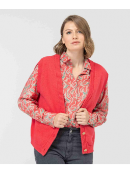 Gilet sans manches doux GRISAL Elle est ou la mer Elle est où la mer