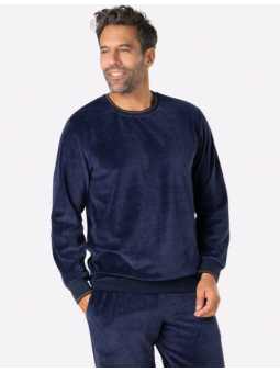 Pyjama long LU16 velours Eminence EMINENCE