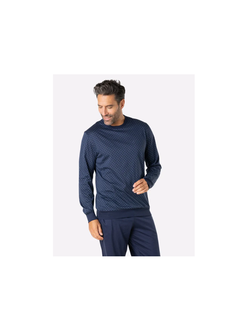 Pyjama jogger LP39 long homme Mercerisé Eminence EMINENCE