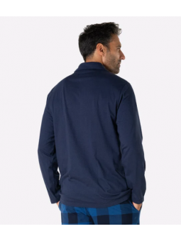 Pyjama long LU08 ouvert homme col T Camper Eminence EMINENCE