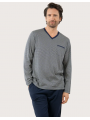 Pyjama long LP66 col V homme Mercerisé Eminence EMINENCE