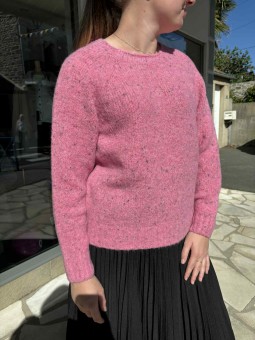 Pull femme en maille uni 222616 Rabefashion RABE