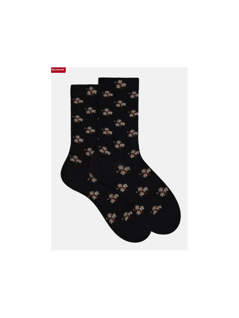 Chaussette fleurs AP516307 DD Dore Dore