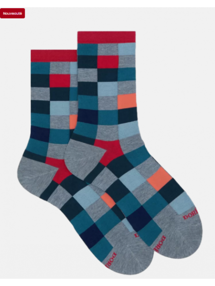 Chaussette échiquier AP511886 DD Dore Dore
