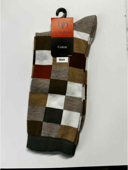 Chaussette échiquier AP511886 DD Dore Dore