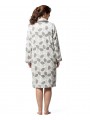Robe de chambre femme imprimé 554 Egatex EGATEX