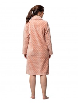 Robe de chambre femme rose 537 Egatex EGATEX