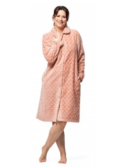 Robe de chambre femme rose 537 Egatex EGATEX