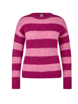 Pull rayé en maille douce 222617 Rabefashion RABE