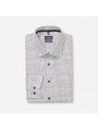 Chemise ML à imprimé grain de café 1274 Olymp Olymp