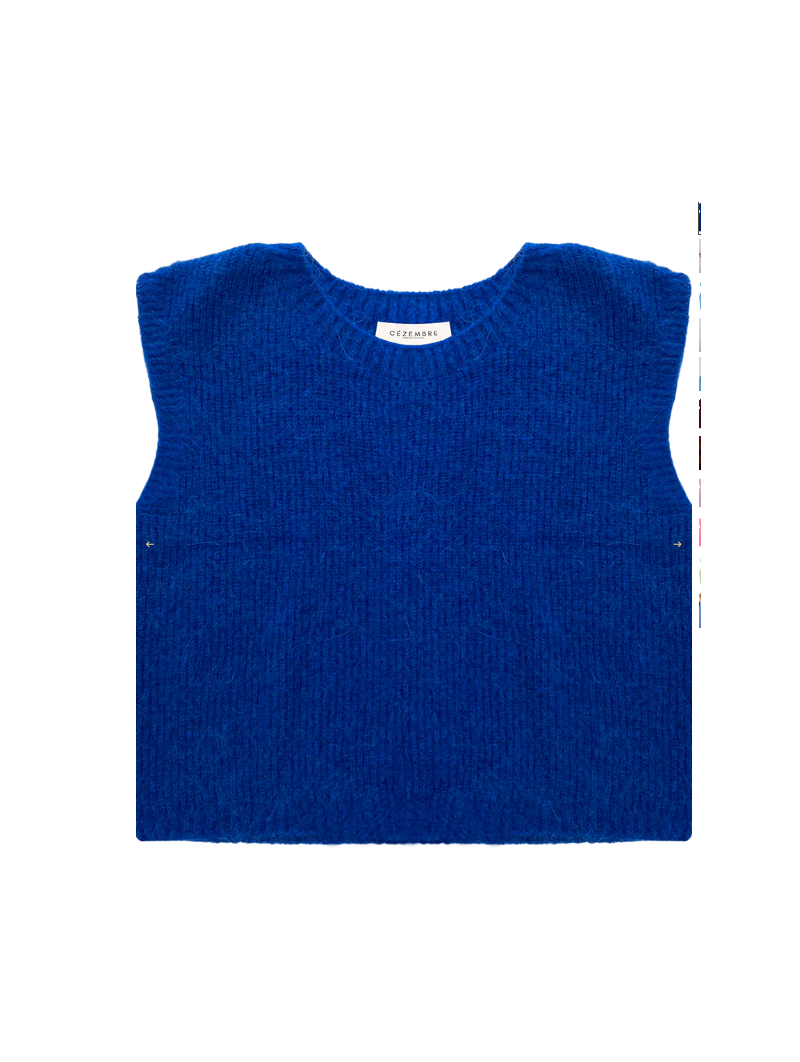 Pull sans manches en alpaga ROMY By Cézembre Cezembre