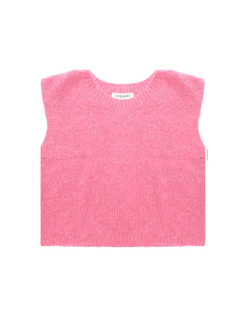 Pull sans manches en alpaga ROMY By Cézembre Cezembre