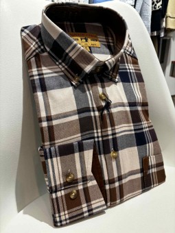 Chemise manches longues pointes boutonnées 554692-23