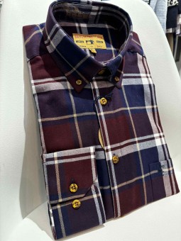 Chemise ml pointes boutonnées 553719-26