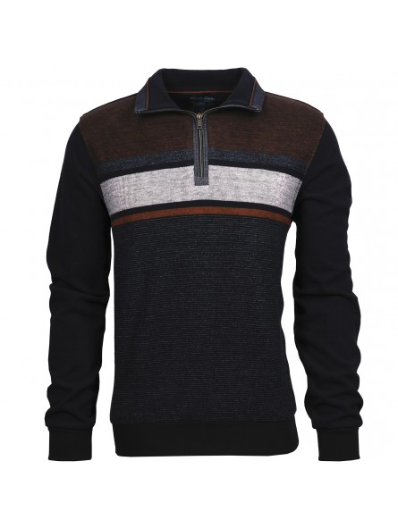 Sweat zip marine 36305 Monté Carlo MONTE CARLO Sweat zip marine 36305 Monté Carlo MONTE CARLO