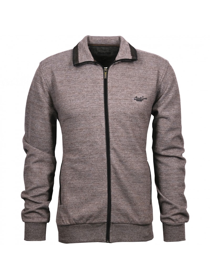 Gilet zip beige 36289 Monté Carlo MONTE CARLO