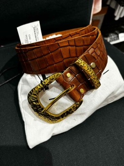 Ceinture boucle martelée 324 Faune Faune