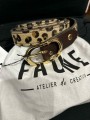 Ceinture cuir 25 mm 225 Faune Faune Ceinture cuir 25 mm 225 Faune Faune