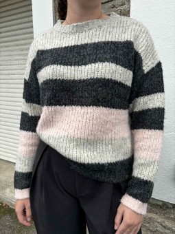 Pull gris à rayures 309543 Camel active Camel Active