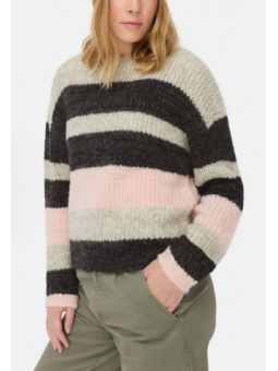 Pull gris à rayures 309543 Camel active Camel Active