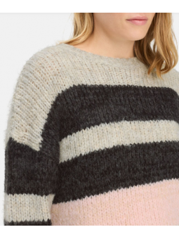 Pull gris à rayures 309543 Camel active Camel Active