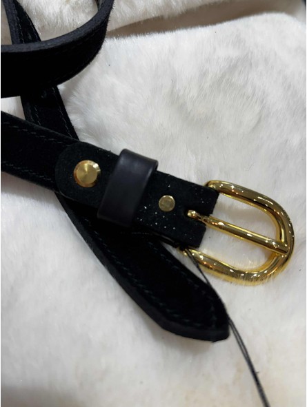 Ceinture fine boucle ronde 800 Faune Faune Ceinture fine boucle ronde 800 Faune Faune
