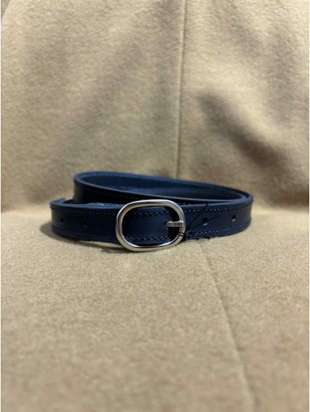 CEINTURE FINE CUIR 20MM 120 Faune