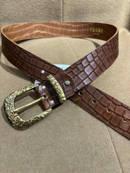 CEINTURE BOUCLE MARTELEE 324 Faune Faune