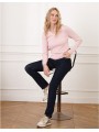 Pull col V laine rose F2420 Christine Laure Christine Laure Pull col V laine rose F2420 Christine Laure Christine Laure