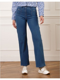 Jean large bleu clair F2128 Christine Laure Christine Laure