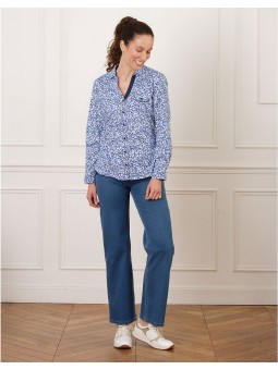 Jean large bleu clair F2128 Christine Laure Christine Laure