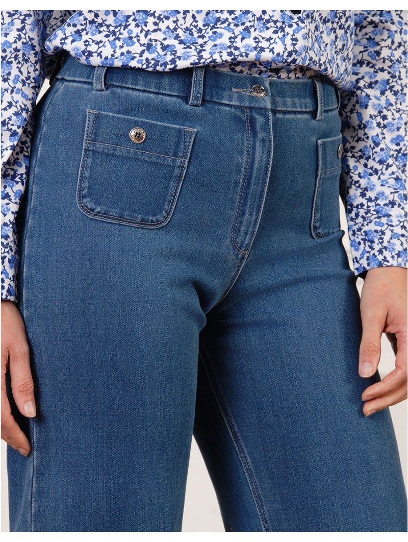 Jean large bleu clair F2128 Christine Laure Christine Laure