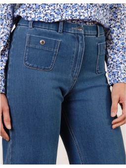 Jean large bleu clair F2128 Christine Laure Christine Laure