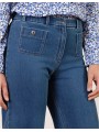 Jean large bleu clair F2128 Christine Laure Christine Laure Jean large bleu clair F2128 Christine Laure Christine Laure