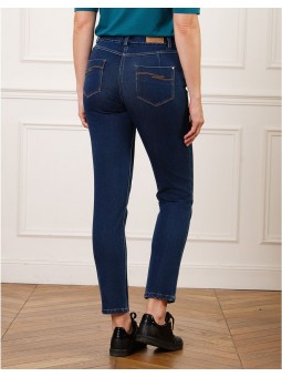 Jegging coton bleu foncé F2131 Christine Laure Christine Laure