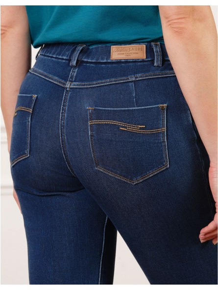 Jegging coton bleu foncé F2131 Christine Laure Christine Laure Jegging coton bleu foncé F2131 Christine Laure Christine Laure