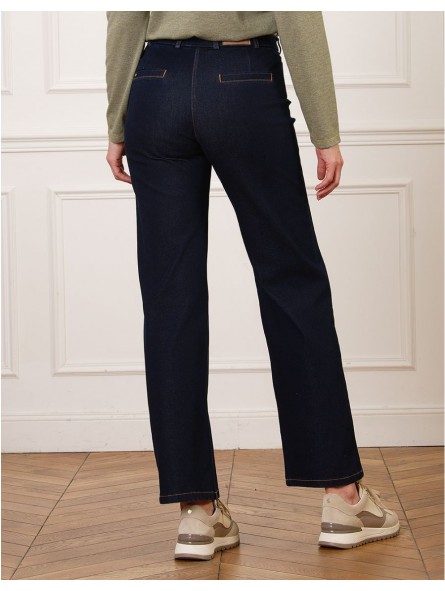 Jean large bleu brut F2006 Christine Laure Christine Laure Jean large bleu brut F2006 Christine Laure Christine Laure